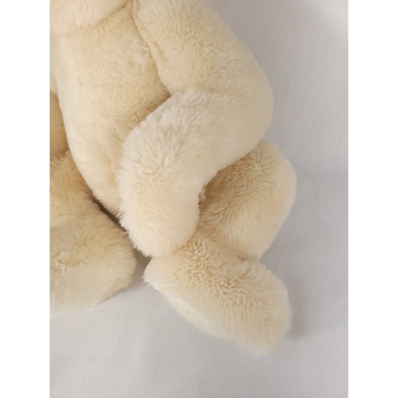 Cottage Collectibles Sue Coe Bear White Plush 18" Vintage 1999 Curved Paws GANZ - Picture 6 of 12